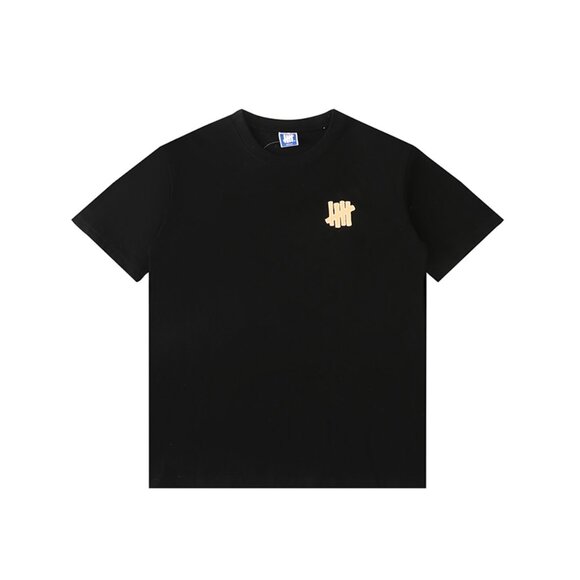 Undefeated Black Short-Sleeved T-Shirt With Letter And Number Print - Picture 2 of 4